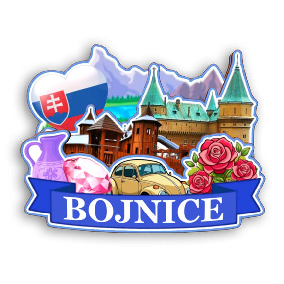 Refrigerator Magnet for Bojnice Slovakia  2378