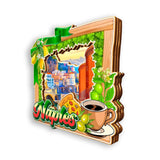 Refrigerator Magnet for Naples Italy  1266