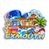 Refrigerator Magnet for Exmouth Australia  2714