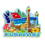 Kühlschrankmagnet für Kusadasi, Türkei 1654
