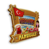 Refrigerator Magnet for Pamukkale Turkey  1662