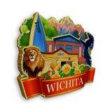 Kühlschrankmagnet für Wichita Kansas USA 947