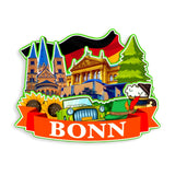 Refrigerator Magnet for Bonn Germany  1223