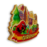 Refrigerator Magnet for Girona Spain  1530