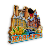 Refrigerator Magnet for Karlsruhe Germany  1197