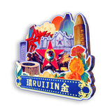 Kühlschrankmagnet für Ruijin, Jiangxi, China 796