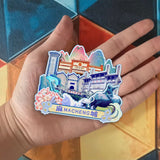 Магнит на холодильник для Мачэна, Хубэй, Китай 596