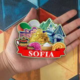Kühlschrankmagnet für Sofia Bulgarien 2440