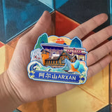 Refrigerator Magnet for Arxan Inner Mongolia, China  860