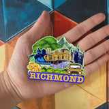 Refrigerator Magnet for Richmond Virginia USA  887