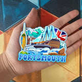 Refrigerator Magnet for Portsmouth UK  1493