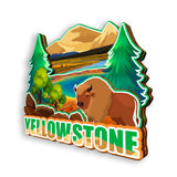 Refrigerator Magnet for Yellowstone Wyoming USA  927