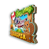 Refrigerator Magnet for Jasper Canada  1861