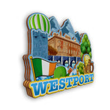Refrigerator Magnet for Westport Ireland  2205