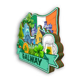 Refrigerator Magnet for Galway Ireland  2193