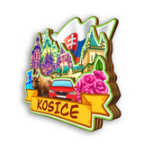 Refrigerator Magnet for Kosice Slovakia  2375