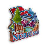 Kühlschrankmagnet für Nordland Norwegen 2291