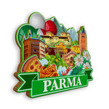 Refrigerator Magnet for Parma Italy  1311