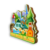 Refrigerator Magnet for Prince Edward Island Canada  1876