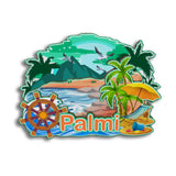 Refrigerator Magnet for Palmi Calabria Italy  157