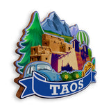 Refrigerator Magnet for Taos New Mexico USA  1061