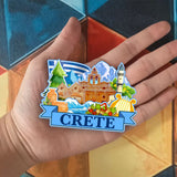 Refrigerator Magnet for Crete Greece  1764