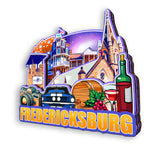 Kühlschrankmagnet für Fredericksburg Texas USA 400