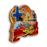 Refrigerator Magnet for Skopje North Macedonia  2504