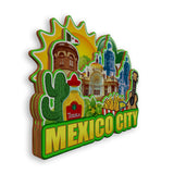 Refrigerator Magnet for Mexico City Mexico  1799