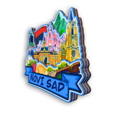 Kühlschrankmagnet für Novi Sad, Serbien 2512