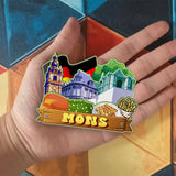 Refrigerator Magnet for Mons Belgium  2011