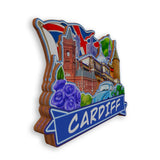 Refrigerator Magnet for Cadiff UK  1466