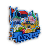 Kühlschrankmagnet für Novi Sad, Serbien 2512
