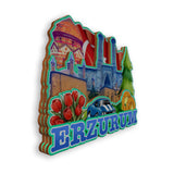 Refrigerator Magnet for Erzurum Greece  1698