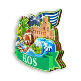 Refrigerator Magnet for Kos Greece  1759