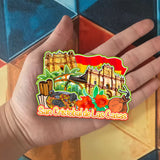 Refrigerator Magnet for San Cristobal de Las Casas Spain  1433