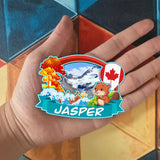 Refrigerator Magnet for Jasper Canada  1862