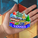 Refrigerator Magnet for Vannes France  1329
