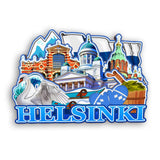 Refrigerator Magnet for Helsinki Finland  2333