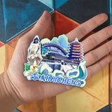 Магнит на холодильник для Хайчэна, Ляонин, Китай 552