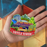 Refrigerator Magnet for Devils Tower Wyoming USA  923