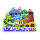 Refrigerator Magnet for Lancaster Pennsylvania USA  1119