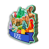 Refrigerator Magnet for Eze France  2608