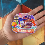 Refrigerator Magnet for Xi'an, Shaanxi, China  766