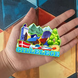 Refrigerator Magnet for Gilleleje Denmark  2079