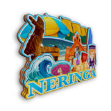 Refrigerator Magnet for Neringa Lithuania  2485
