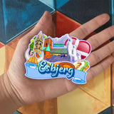 Refrigerator Magnet for Esbjerg Denmark  2080