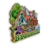 Refrigerator Magnet for Bydgoszcz Poland  2126
