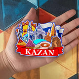 Магнит на холодильник для Казани Россия 2526