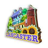 Refrigerator Magnet for Lancaster Pennsylvania USA  1119